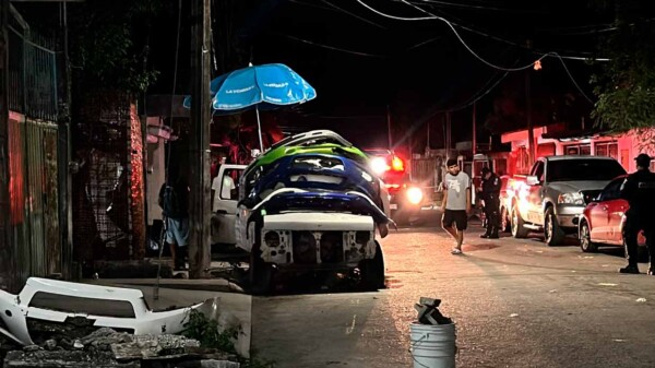 Balean a hombre en taller mecánico de Cancún