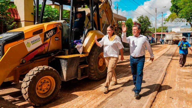Celebra Cecilia Patrón Laviada primeros 30 días de gobierno con avances en obras y servicios para Mérida