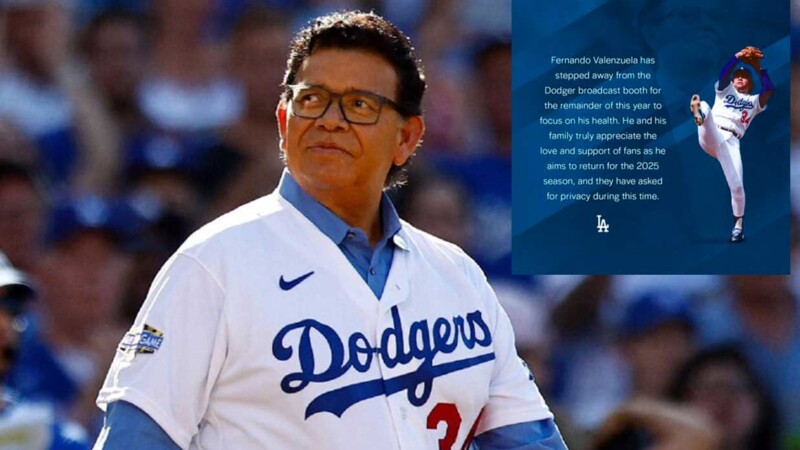 Fernando Valenzuela deja transmisiones por motivos de salud