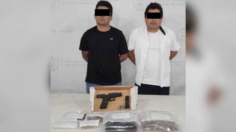 Capturan a dos por doble homicidio de prestadores de servicios turísticos en Isla Blanca