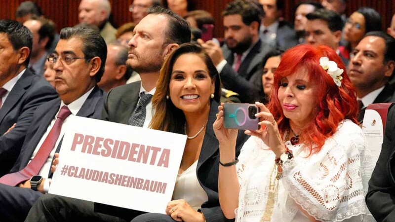 ¡Hoy es un día histórico para México! A partir de hoy la transformación de México tiene rostro de mujer: Mara Lezama