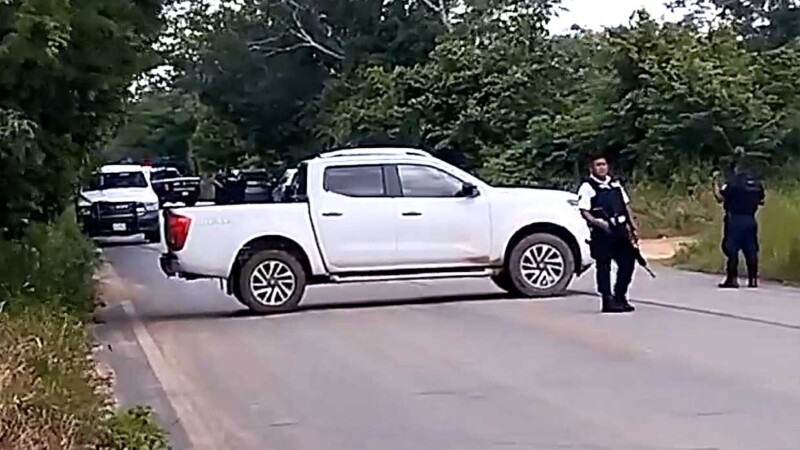 Abaten a presunto secuestrador durante persecución policial en Kantunilkín