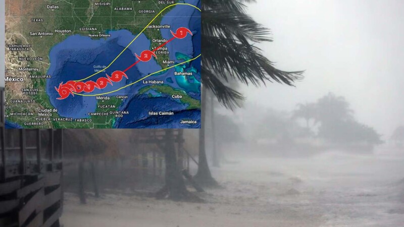 Nace la Tormenta Tropical "Milton" en el Golfo de México