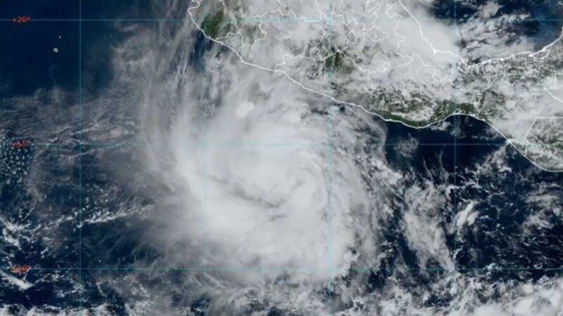 Nace la Tormenta Tropical "Kristy" en el Océano Pacífico