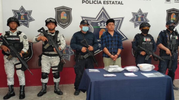 Detienen a sujeto por delitos contra la salud en Chetumal