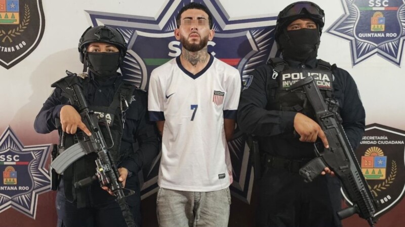 Detienen a presunto narcomenudista en la Supermanzana 219 de Cancún