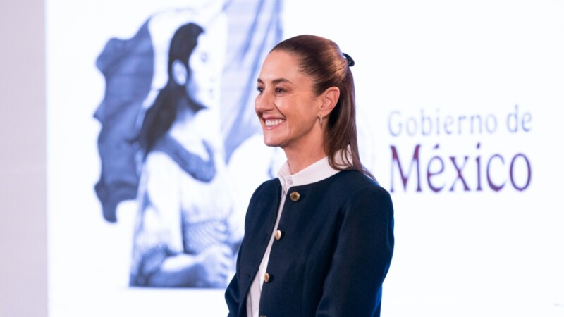 “See you soon”, dijo Trump a Sheinbaum; “un saludo a AMLO”