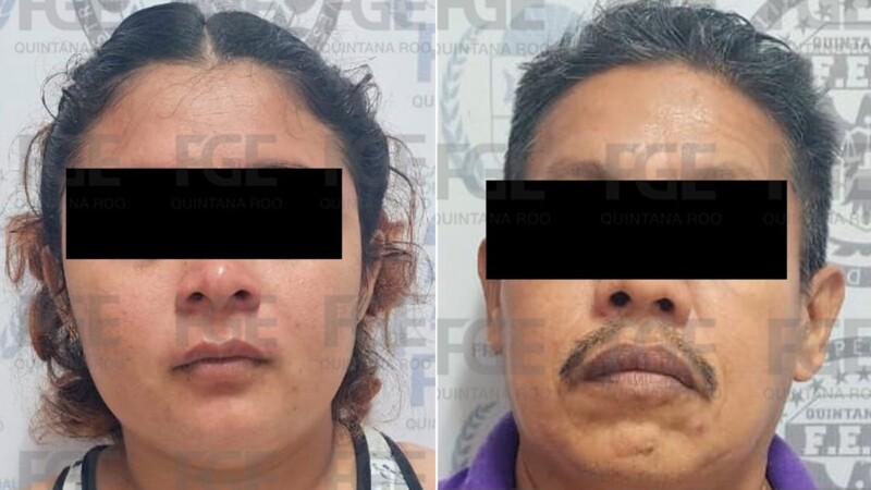 Detienen a un hombre y una mujer por secuestro en Cancún