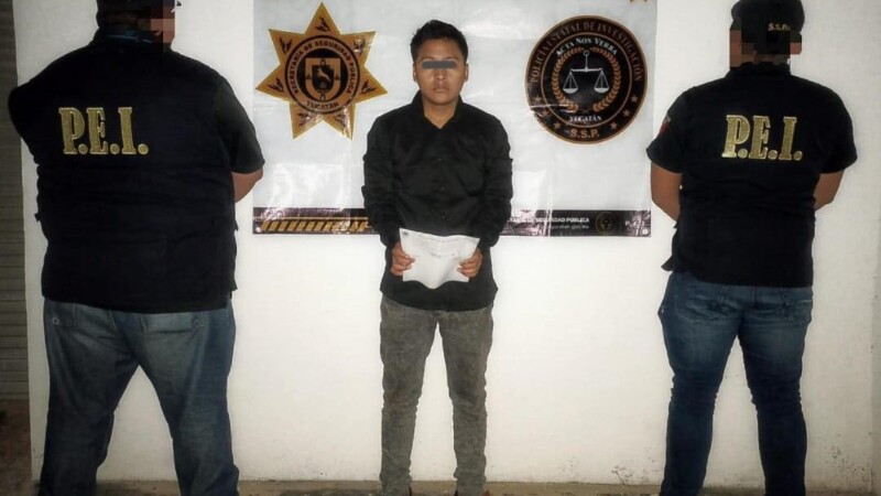 Detienen a responsable de robo con violencia a una tienda en el oriente de Mérida