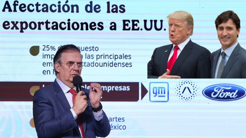 México no correrá hacia Trump como lo hizo Trudeau: Ebrard