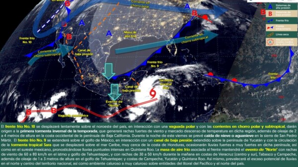 Pronóstico del clima en Quintana Roo para hoy viernes 15 de noviembre 2024