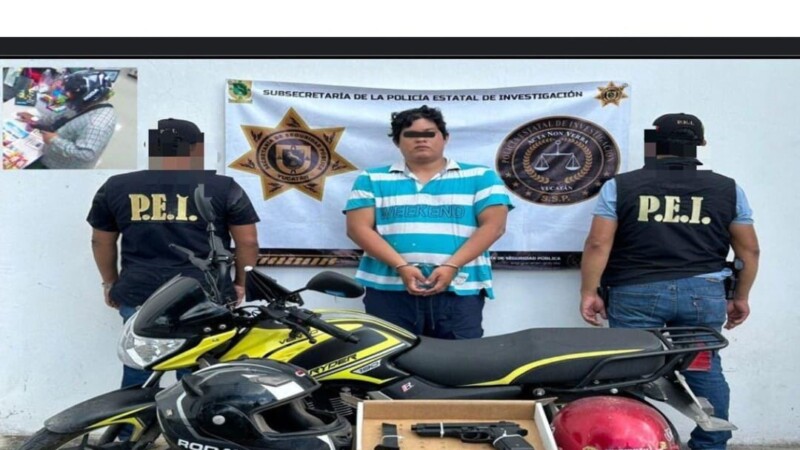 Sospechoso de robo a comercio amaga a policías con arma