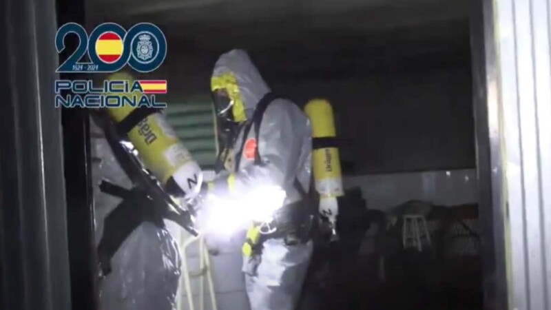 Golpe en España al Cártel de Sinaloa; caen 16 en una redada masiva