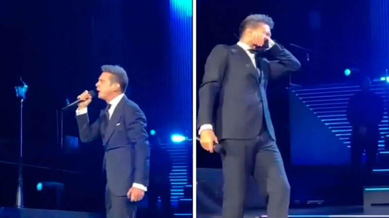 Luis Miguel alarma a sus fans con inesperado ataque de tos en pleno concierto