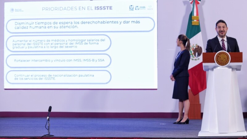 Revisarán pensiones excesivas en el ISSSTE: Martí Batres