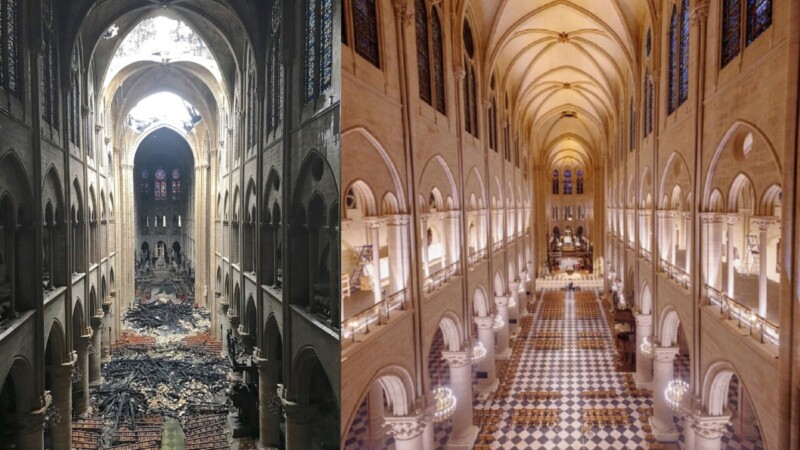 Recupera Notre Dame su esplendor, como el Ave Fénix
