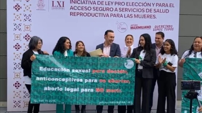 Iniciativa para legalizar el aborto va a Querétaro