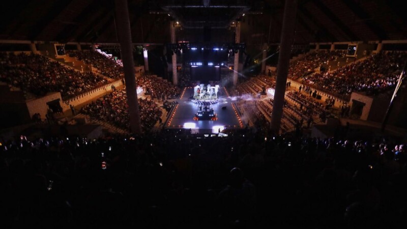 El grupo de pop latino Reik cierra con broche de oro la cuarta noche del 18ª Festival de Tradiciones de Vida y Muerte de Xcaret