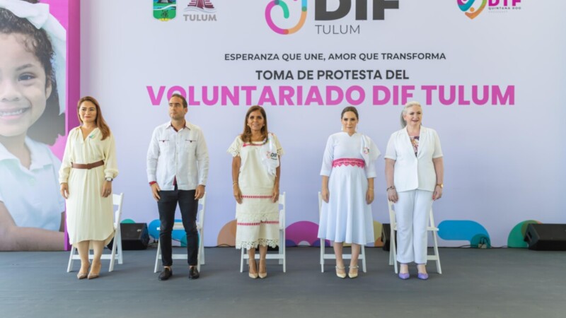 Voluntariado del DIF-Tulum toma protesta: Esperanza que une, amor que transforma