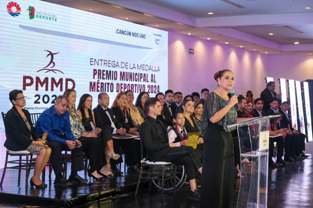 La gobernadora de Quintana Roo afirmó que el deporte contribuye a la armonía social y a la construcción de la paz.