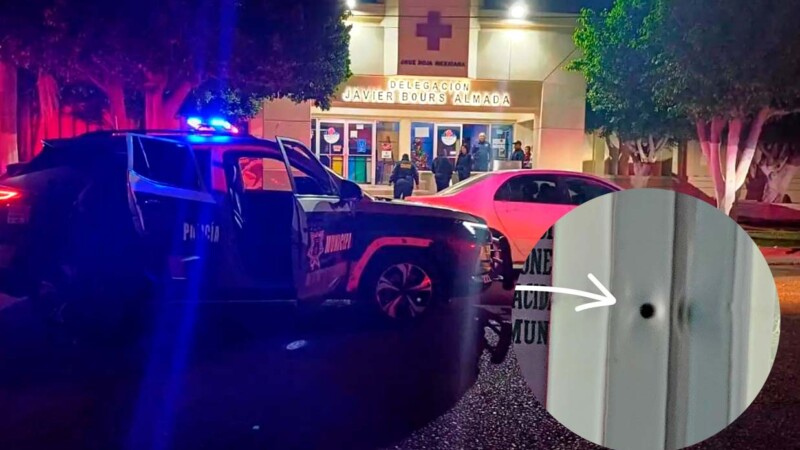 Cruz Roja en Sonora sufre ataque armado, enfermera resulta lesionada