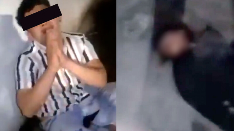 Sujeto propina brutal golpiza a su novia y llora para que no lo acusen con su mamá