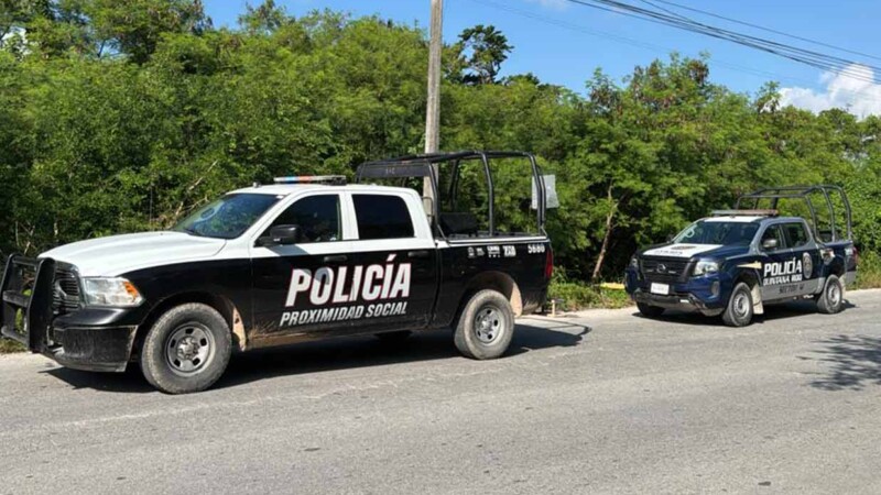 Tianguistas encuentran un cadáver en fraccionamiento de Cancún