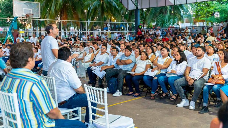 Instalan Comités Vecinales en Tulum: Diego Castañón ratifica que así se construye una sociedad más participativa