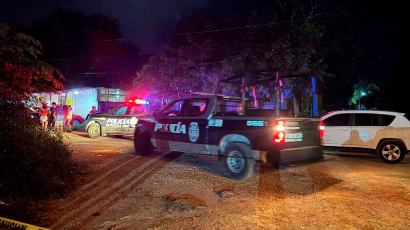 Comando armado ejecuta a cuatro personas en colonia de Cancún