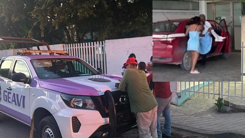 Trasladan a hospital a dos menores presuntamente drogadas en secundaria de Cancún