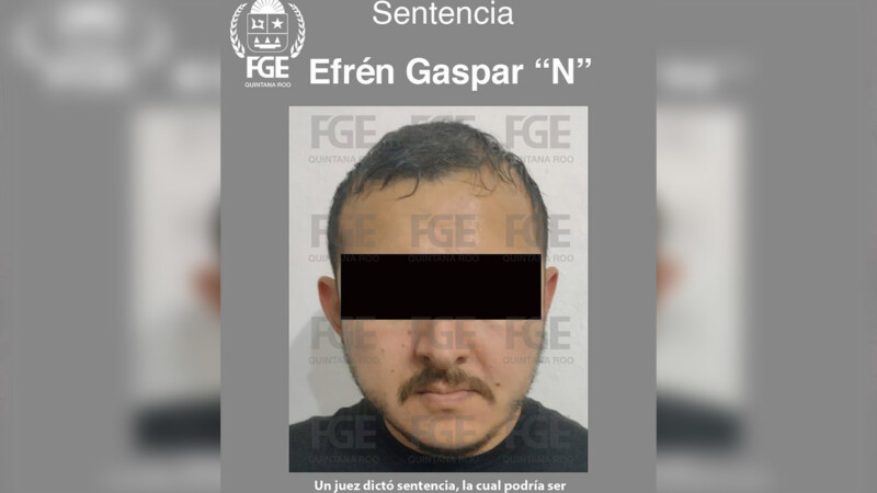 Sentencian a 37 años y medio a feminicida en Quintana Roo