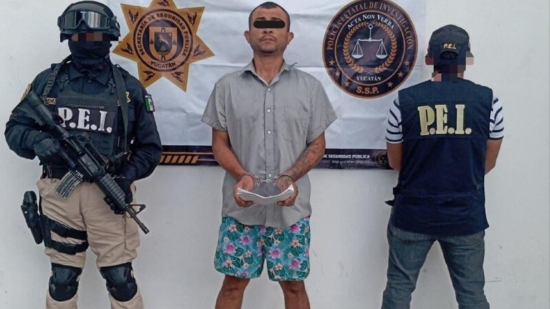 Guatemalteco aplica boquetazo para robar agencia cervecera en Mérida