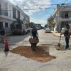 Arranca bacheo en el municipio de Tulum