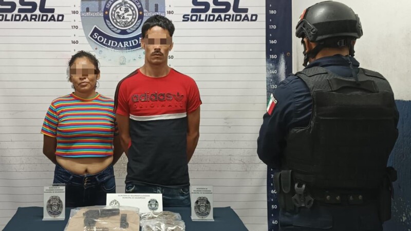 Detenidos un hombre y una mujer con drogas y arma de fuego