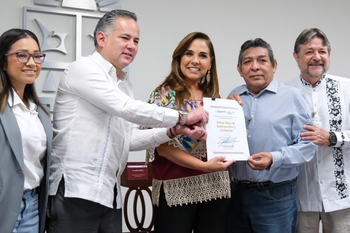 Después de largos años de trabajo, el IMPI entrega a la gobernadora de Quintana Roo esta Indicación que reconoce parte de la historia de la entidad.