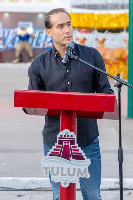 Diego Castañón pone en marcha operativo de seguridad “Guadalupe-Reyes 2024” en Tulum