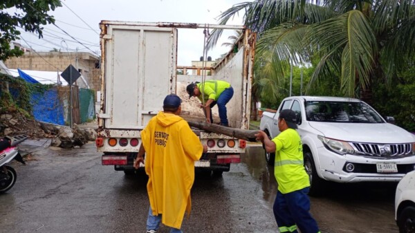 Atenea Gómez Ricalde refuerza el Programa Permanente de Descacharrización tras las festividades decembrinas