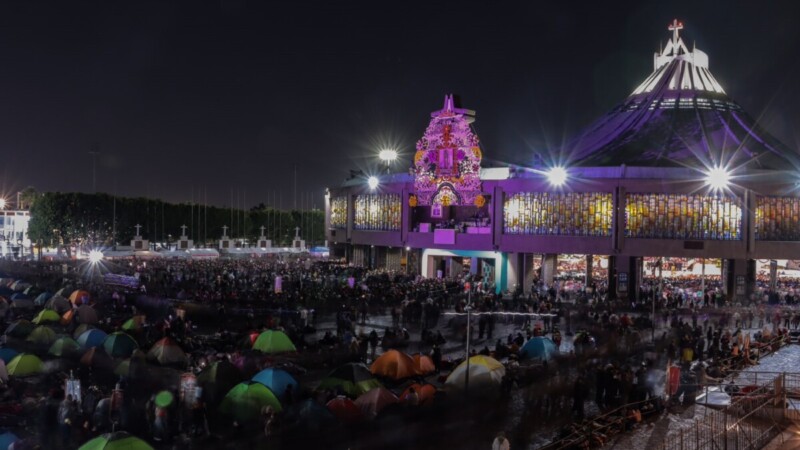 Festejan más de 8 millones a la virgen de Guadalupe