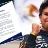 Confirmado: ‘Checo’ Pérez dice adiós a Red Bull Racing