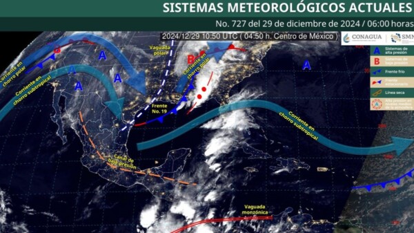 Pronóstico del clima en Quintana Roo para hoy domingo 29 de diciembre 2024