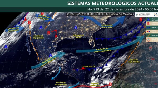 Pronóstico del clima en Quintana Roo para hoy domingo 22 de diciembre 2024
