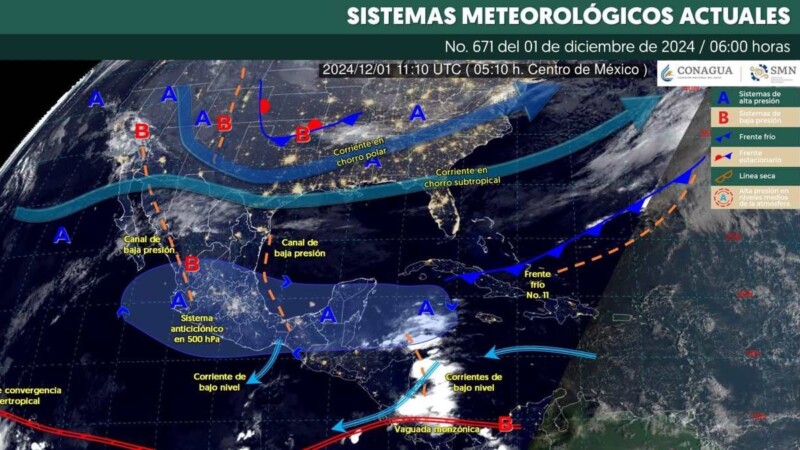 Pronóstico del clima en Quintana Roo para hoy domingo 1 de diciembre 2024