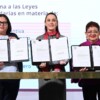 Firman 7 leyes secundarias en beneficio de las mujeres