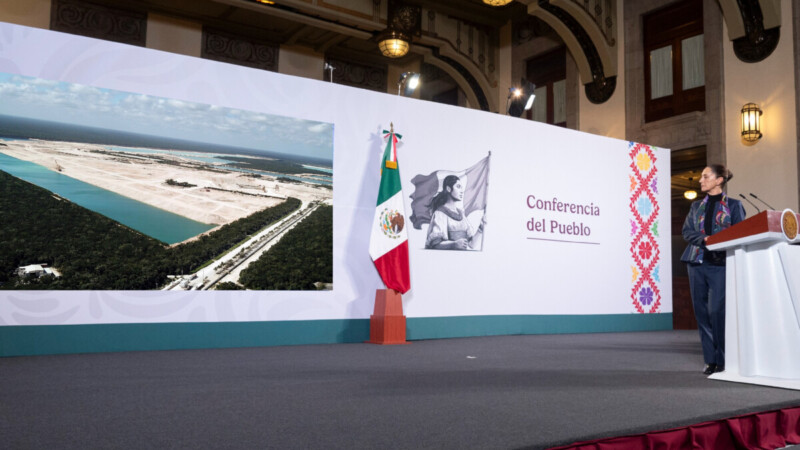 Continuaremos la defensa de Calica como ANP: Sheinbaum