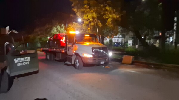 Detienen a dos personas en un auto con drogas en la SM 223