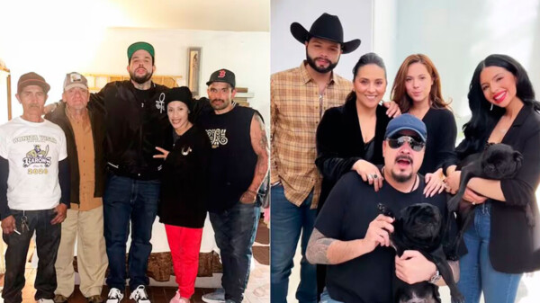 Emiliano Aguilar festejó Navidad alejado de sus hermanos y de su famoso padre, Pepe Aguilar