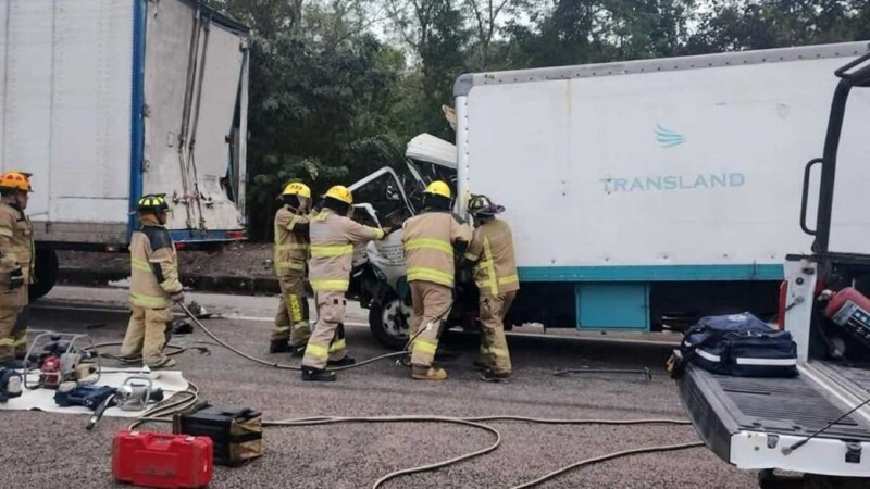 Fatal accidente en la carretera Campeche-Mérida