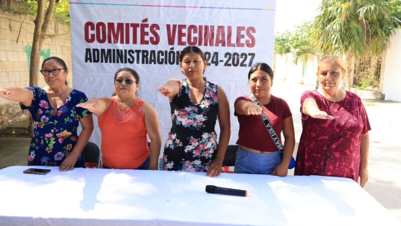Fortalecen Comités Vecinales participación ciudadana en Ciudad Mujeres