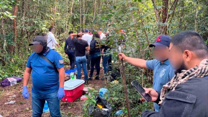 Localizan osamentas en terrenos aledaños a Kantunilkín