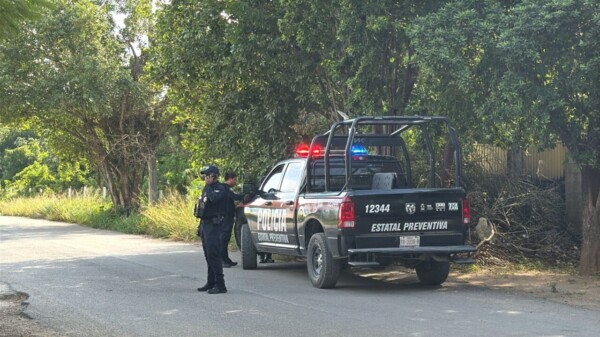 Hallan bolsa con restos humanos en la SM 106 de Cancún